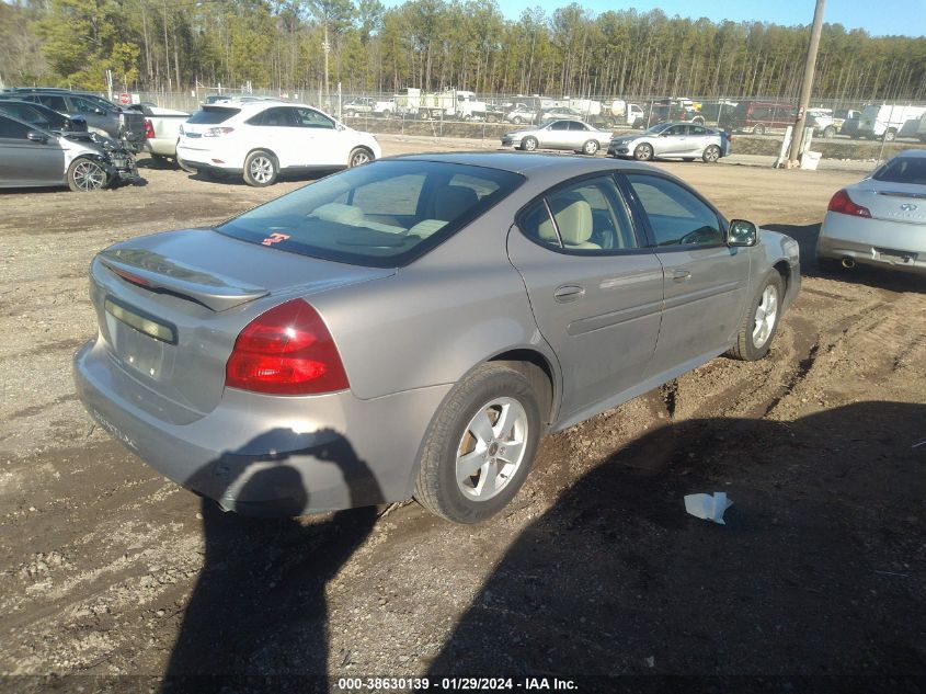 2006 Pontiac Grand Prix VIN: 2G2WP552361178936 Lot: 38630139