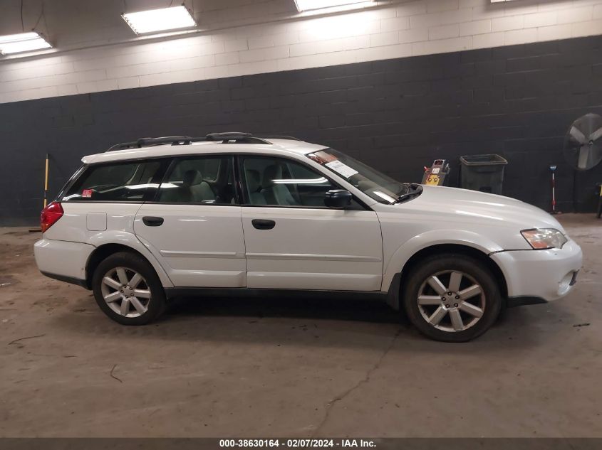 2006 Subaru Outback 2.5I VIN: 4S4BP61C967319845 Lot: 38630164