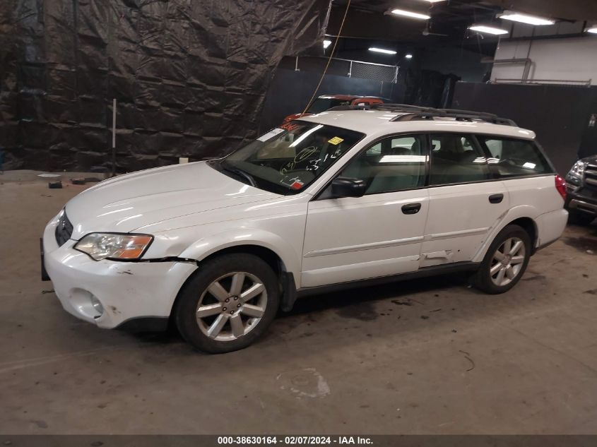 2006 Subaru Outback 2.5I VIN: 4S4BP61C967319845 Lot: 38630164