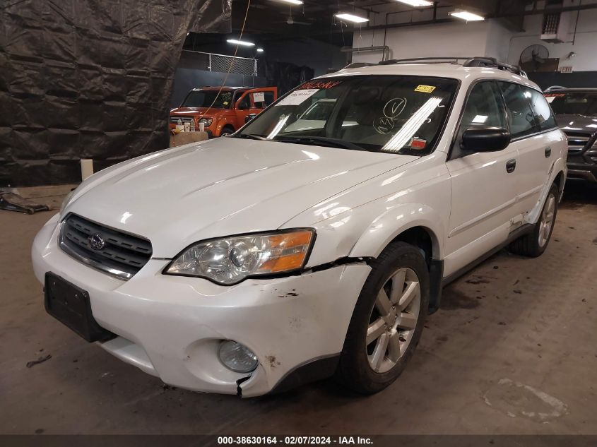 2006 Subaru Outback 2.5I VIN: 4S4BP61C967319845 Lot: 38630164