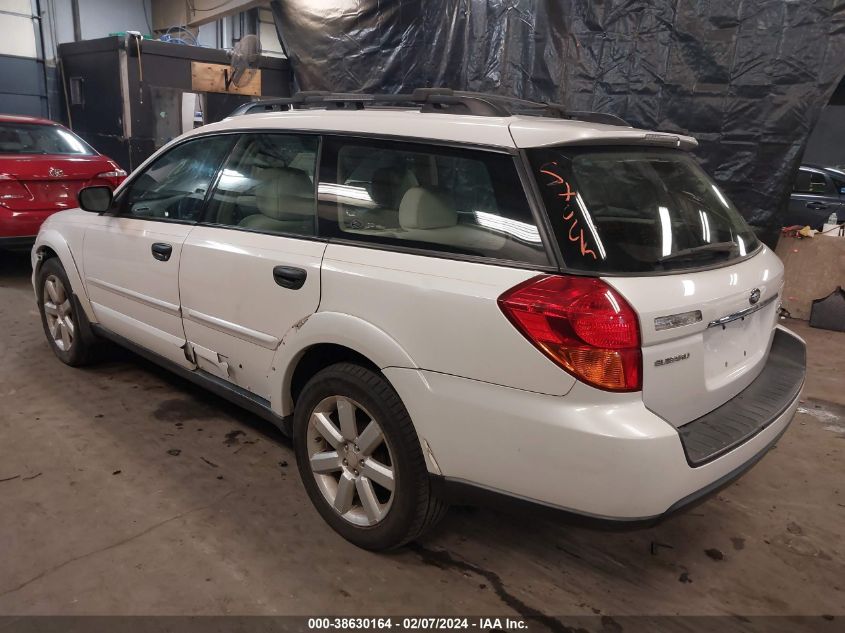 2006 Subaru Outback 2.5I VIN: 4S4BP61C967319845 Lot: 38630164