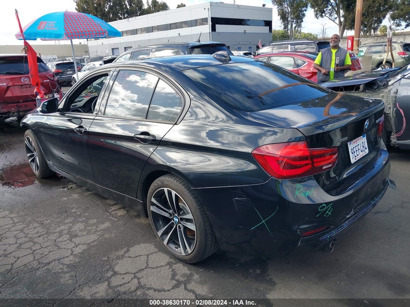 VIN: WBA8F1C55JK898452 2018 BMW 328D XDRIVE