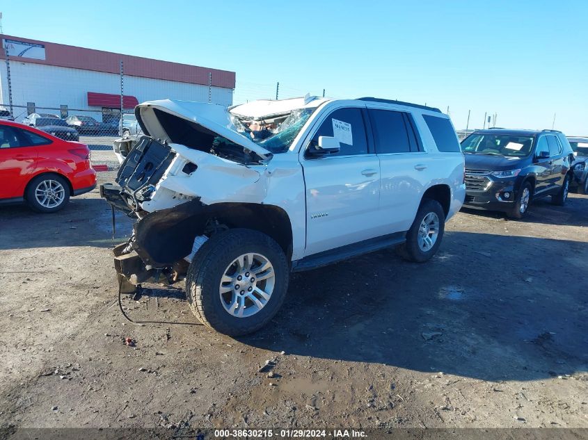 2016 Chevrolet Tahoe Lt VIN: 1GNSKBKC1GR348750 Lot: 38630215