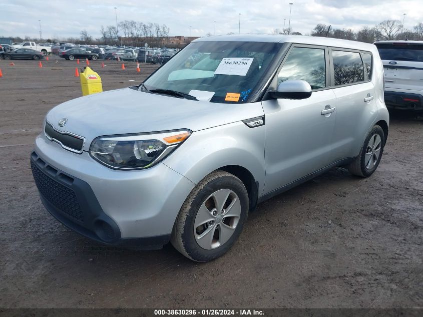 2016 Kia Soul VIN: KNDJN2A23G7868030 Lot: 38630296