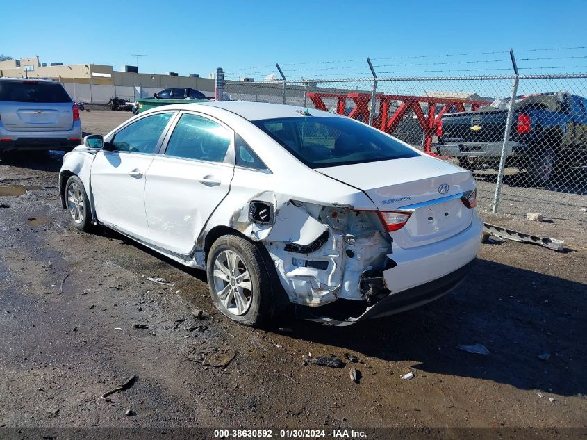 2014 Hyundai Sonata Gls VIN: 5NPEB4AC8EH907332 Lot: 38630592