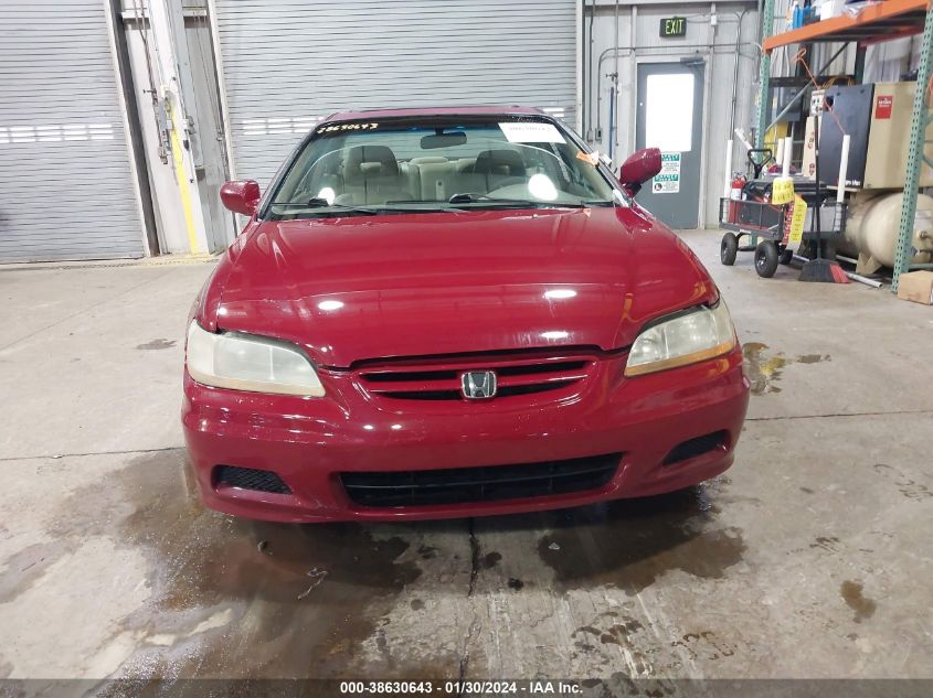 2001 Honda Accord 3.0 Ex VIN: 1HGCG22521A016226 Lot: 38630643