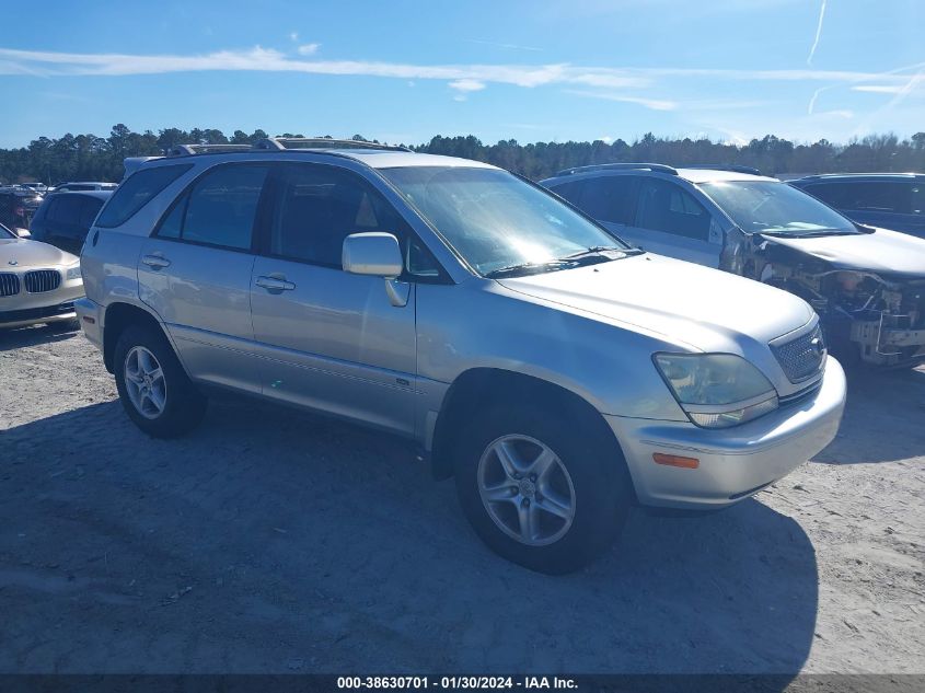 2001 Lexus Rx 300 Base (A4) VIN: JTJHF10U310222508 Lot: 38630701