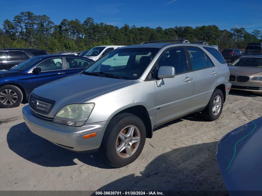 2001 Lexus Rx 300 Base (A4) VIN: JTJHF10U310222508 Lot: 38630701