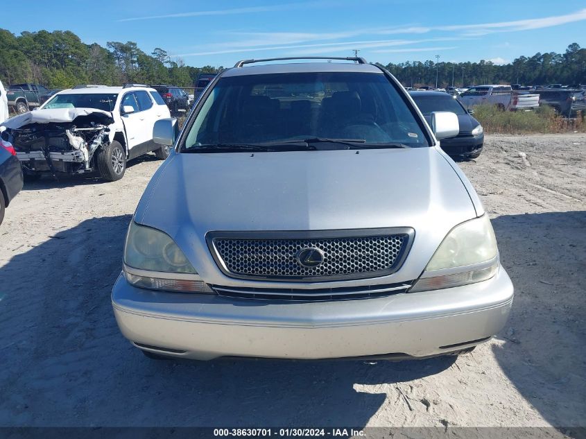 2001 Lexus Rx 300 Base (A4) VIN: JTJHF10U310222508 Lot: 38630701