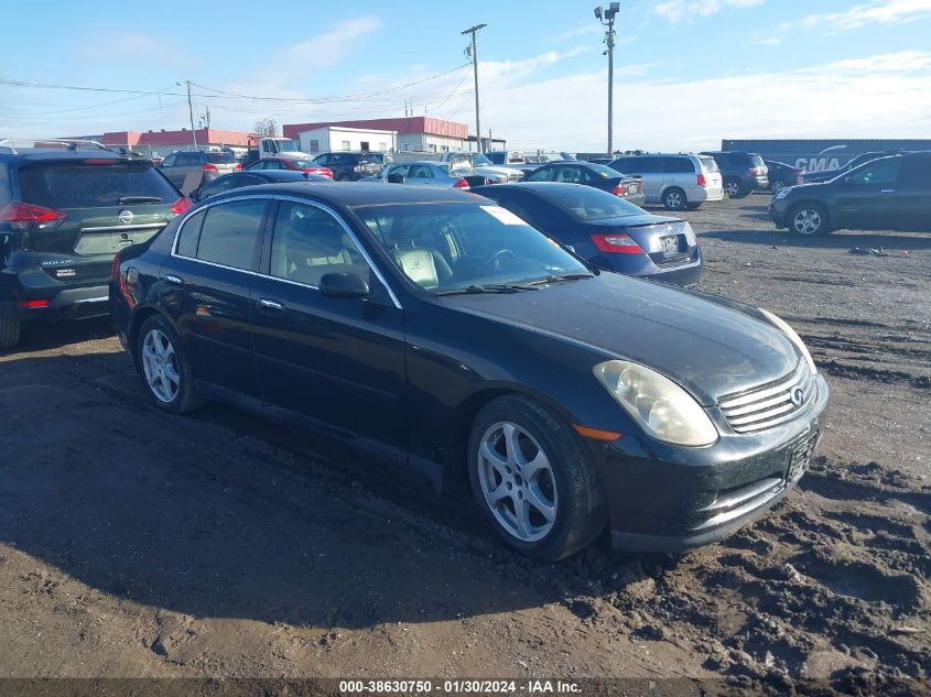 2004 Infiniti G35 VIN: JNKCV51E74M111616 Lot: 38630750