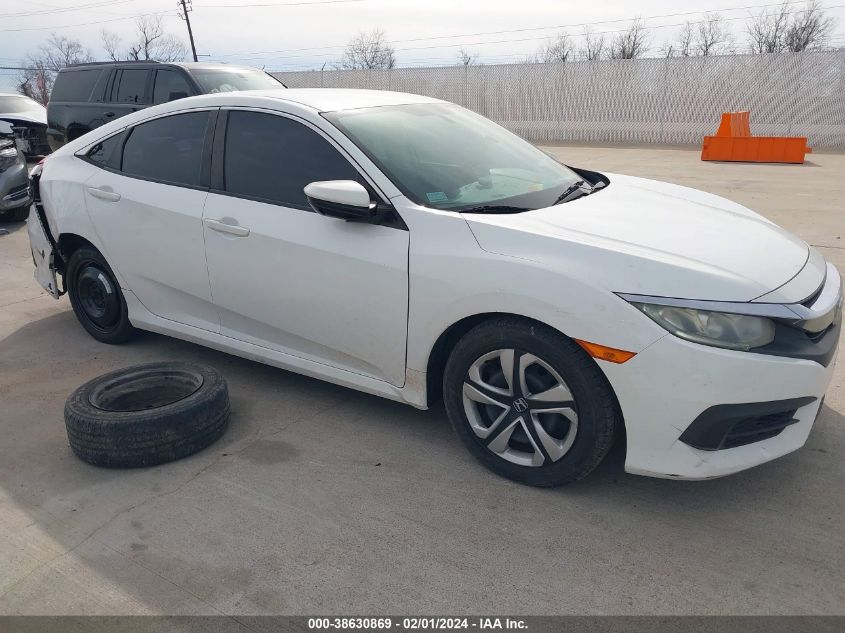 2016 Honda Civic Lx VIN: 19XFC2F5XGE020273 Lot: 38630869