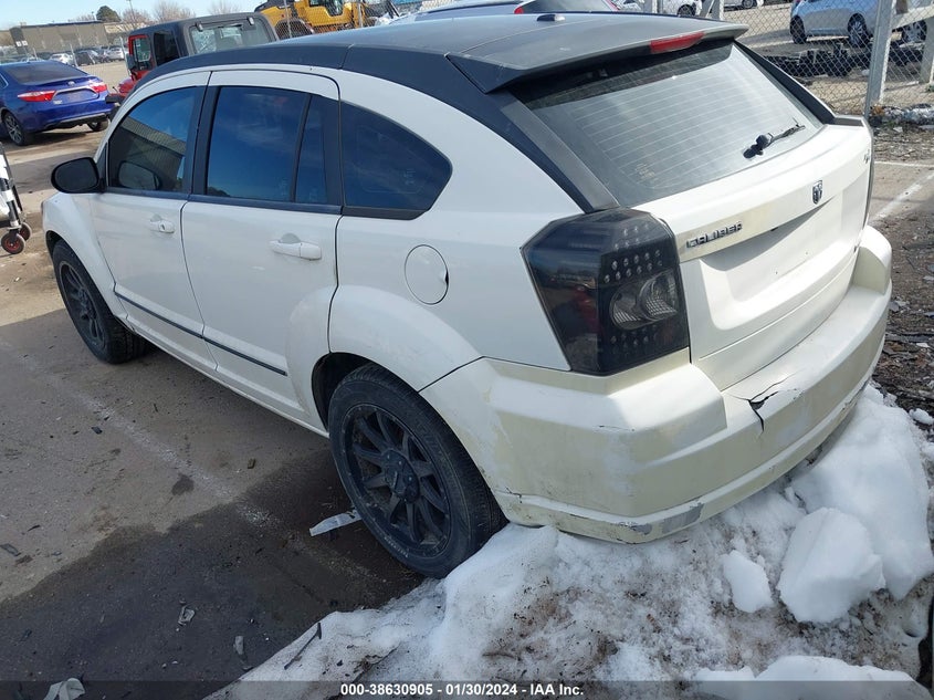 2008 Dodge Caliber R/T VIN: 1B3HE78K58D630833 Lot: 38630905