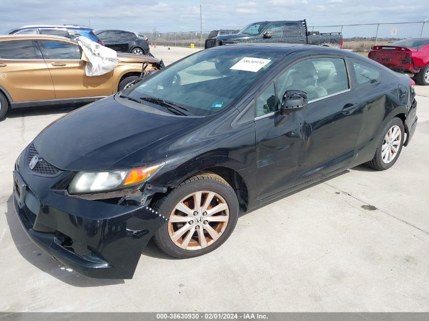 2012 Honda Civic Ex VIN: 2HGFG3B82CH539862 Lot: 38630930