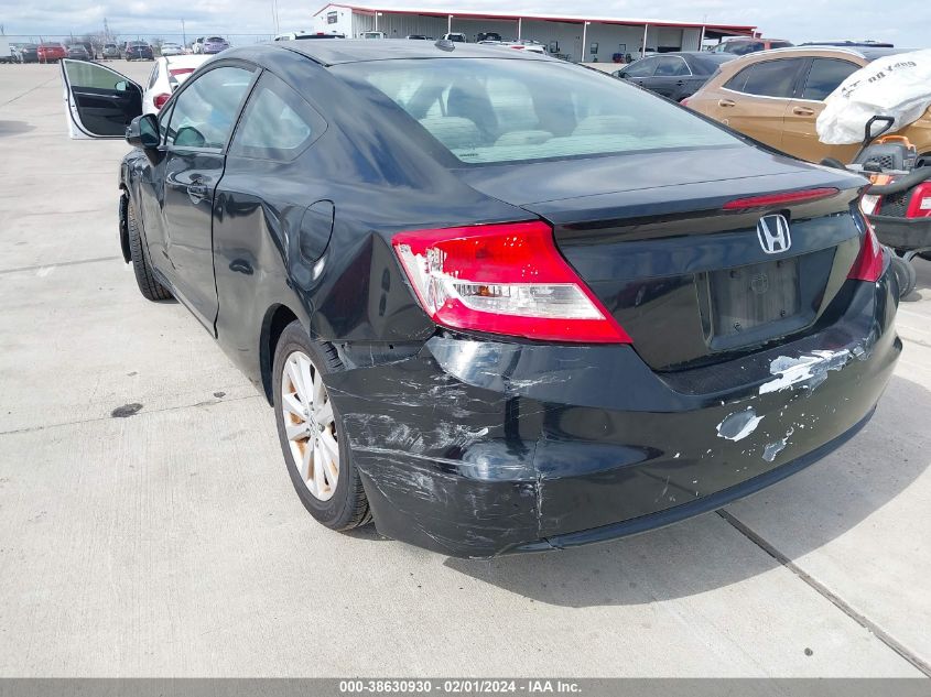 2012 Honda Civic Ex VIN: 2HGFG3B82CH539862 Lot: 38630930