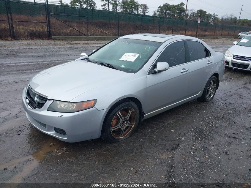 2005 Acura Tsx VIN: JH4CL96975C029188 Lot: 38631165