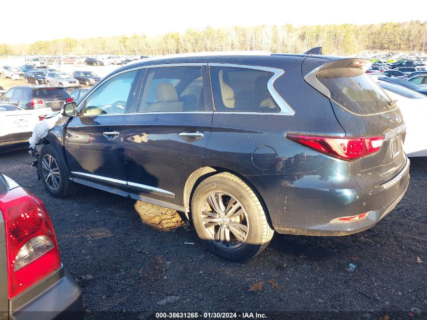 2017 Infiniti Qx60 VIN: 5N1DL0MN5HC505987 Lot: 38631265