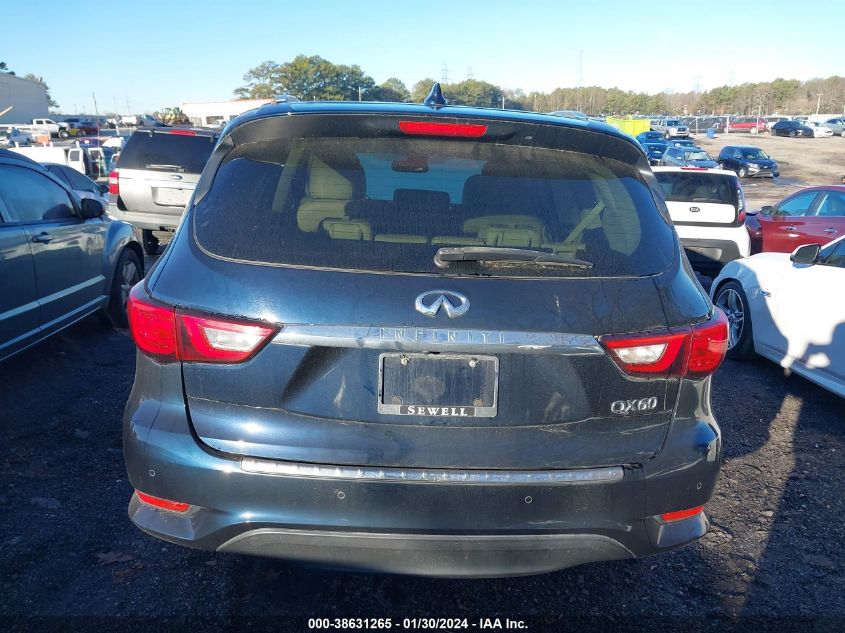 2017 Infiniti Qx60 VIN: 5N1DL0MN5HC505987 Lot: 38631265