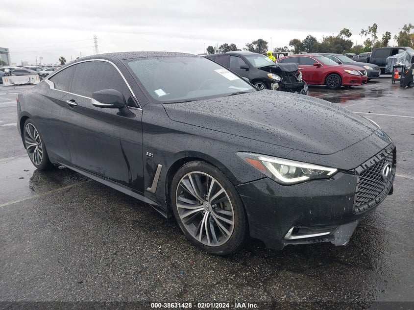 2018 Infiniti Q60 3.0T Luxe VIN: JN1EV7EK7JM342004 Lot: 38631428