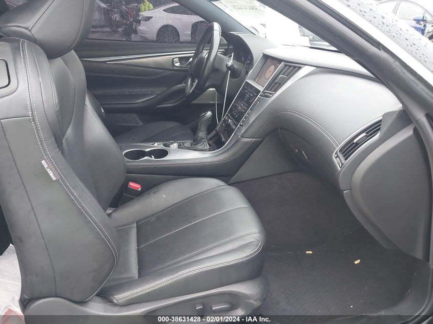 2018 Infiniti Q60 3.0T Luxe VIN: JN1EV7EK7JM342004 Lot: 38631428