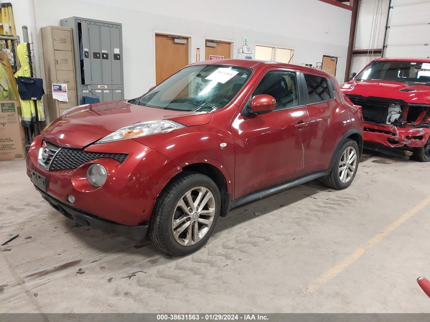 2014 Nissan Juke Sv VIN: JN8AF5MR8ET350463 Lot: 38631563