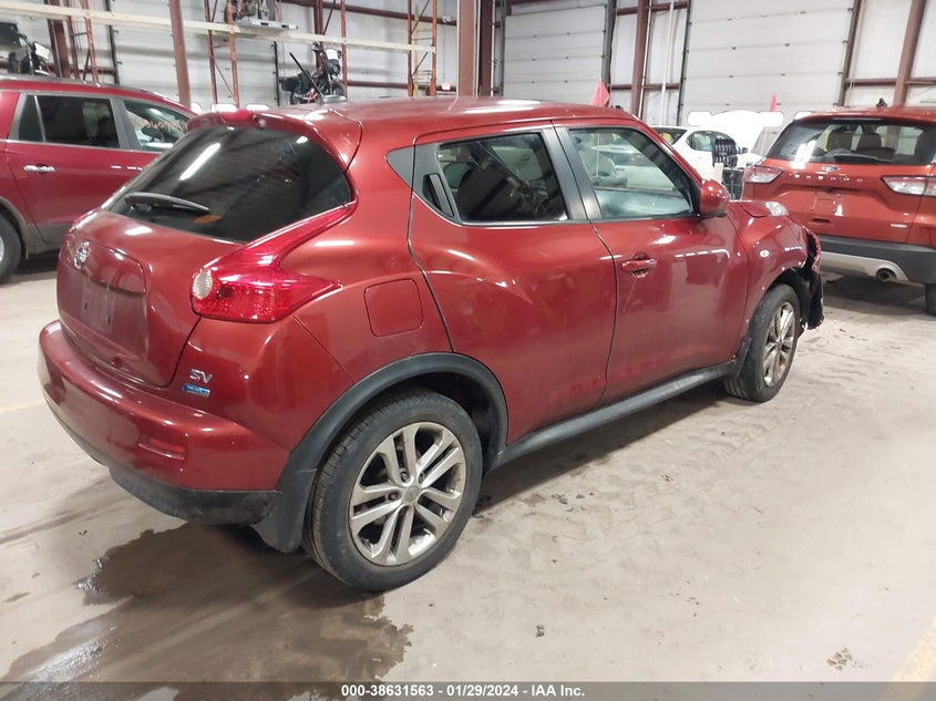 2014 Nissan Juke Sv VIN: JN8AF5MR8ET350463 Lot: 38631563