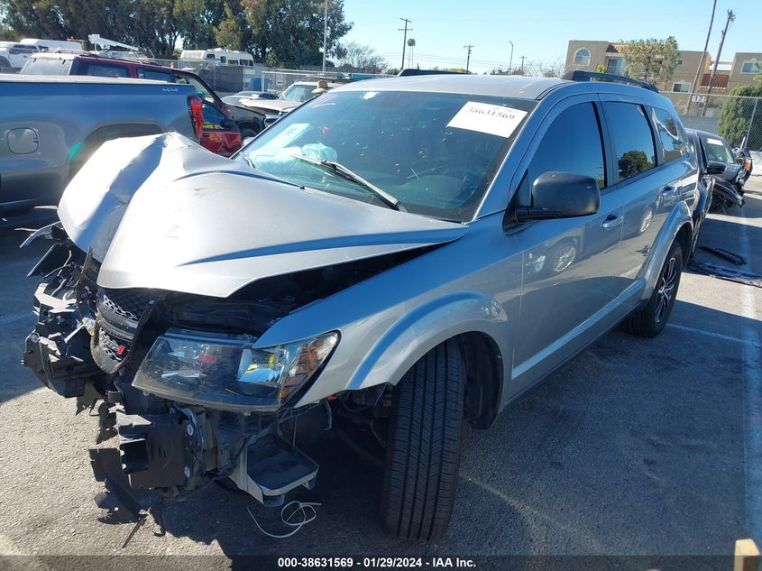 VIN 3C4PDCAB4JT322956 2018 DODGE JOURNEY SE