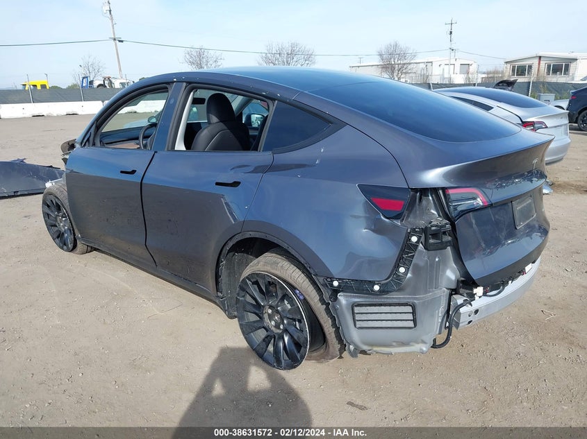 VIN 7SAYGDEE2PA160340 2023 TESLA MODEL Y AWD/LONG RANGE DUAL MOTOR ALL-WHEEL DRIVE