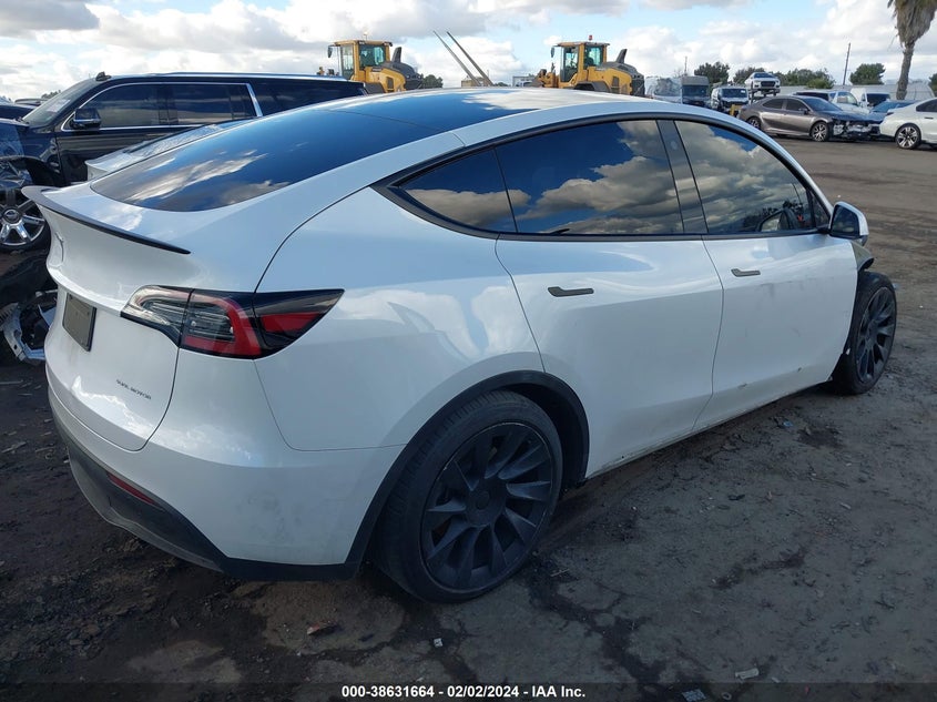VIN 7SAYGDEE1PA027892 2023 TESLA MODEL Y AWD/LONG RANGE DUAL MOTOR ALL-WHEEL DRIVE
