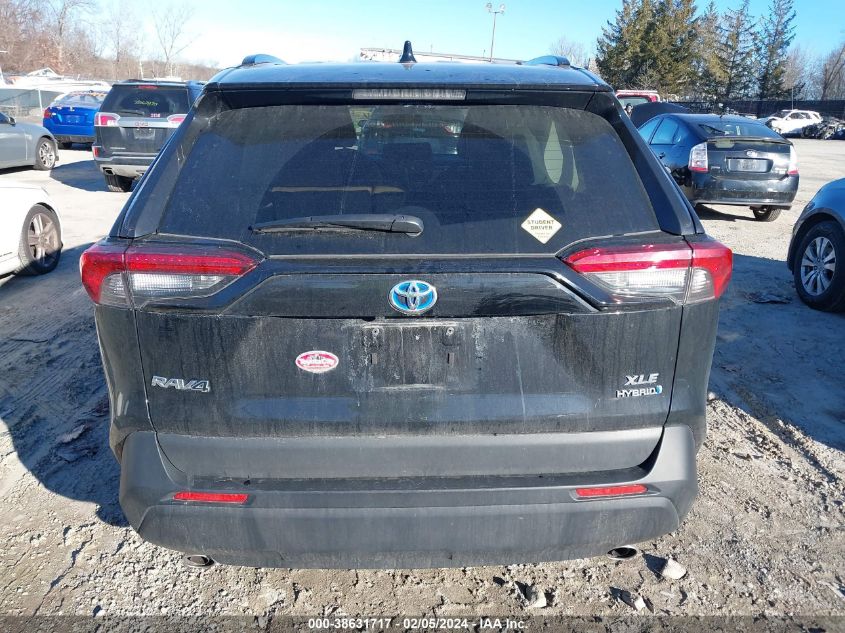 2021 Toyota Rav4 Xle Hybrid VIN: 4T3RWRFV2MU050025 Lot: 38631717