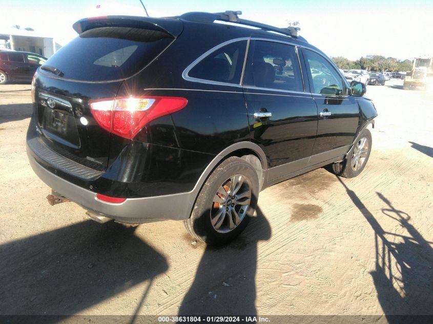 2012 Hyundai Veracruz Limited VIN: KM8NUDCC5CU186229 Lot: 38631804