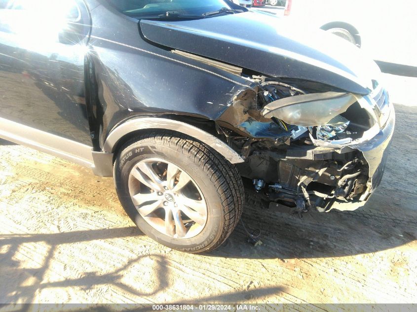 2012 Hyundai Veracruz Limited VIN: KM8NUDCC5CU186229 Lot: 38631804