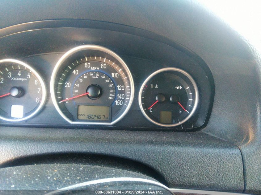 2012 Hyundai Veracruz Limited VIN: KM8NUDCC5CU186229 Lot: 38631804