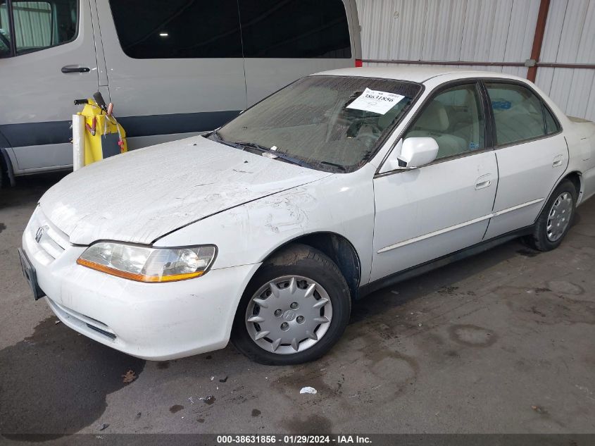 2002 Honda Accord Sdn Lx VIN: 1HGCG564X2A142628 Lot: 38631856