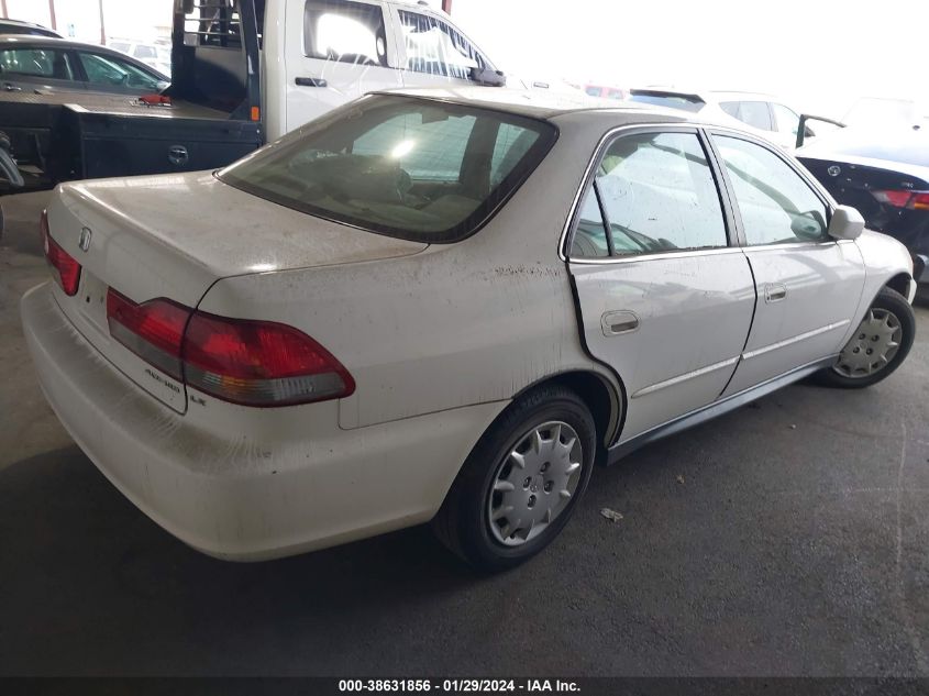 2002 Honda Accord Sdn Lx VIN: 1HGCG564X2A142628 Lot: 38631856