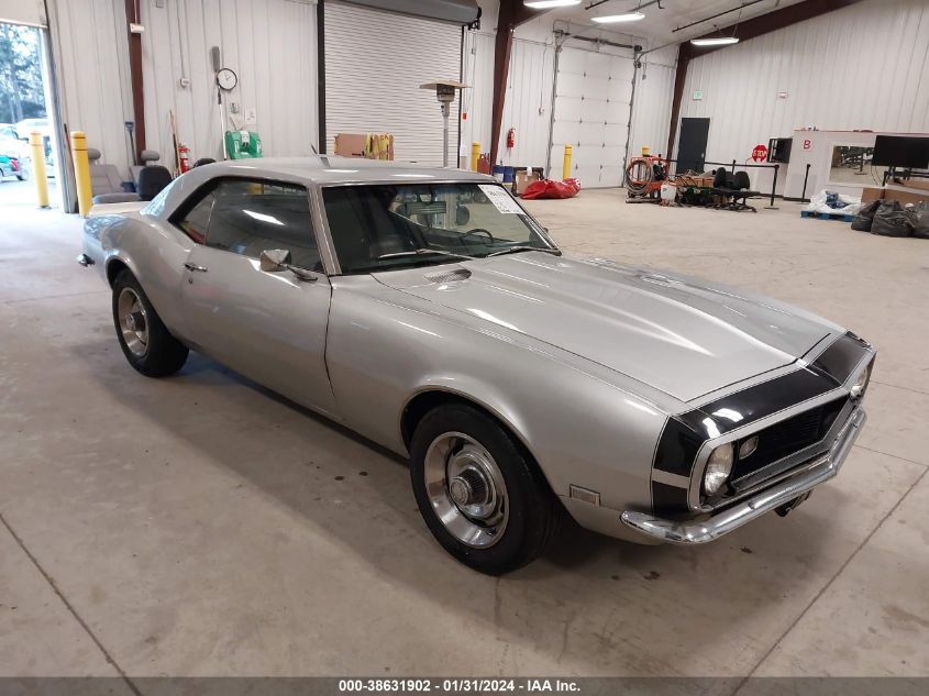 1968 Chevrolet Camaro VIN: 24378N474164 Lot: 38631902