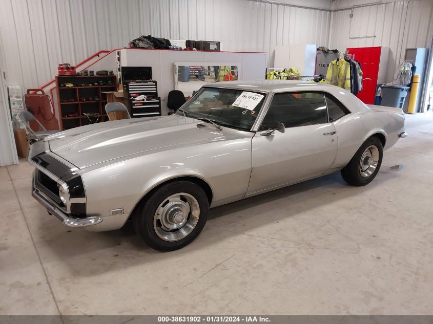 1968 Chevrolet Camaro VIN: 24378N474164 Lot: 38631902