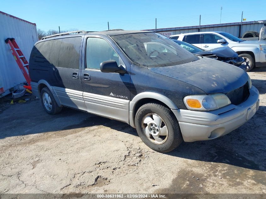 2000 Pontiac Montana M16 VIN: 1GMDX03E7YD159747 Lot: 38631962