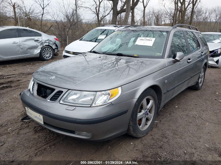 2003 Saab 9-5 Arc Sport VIN: YS3ED59ZX33038792 Lot: 38632001