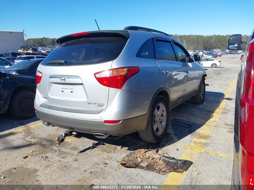 2008 Hyundai Veracruz Gls/Limited/Se VIN: KM8NU13C18U031344 Lot: 38632272