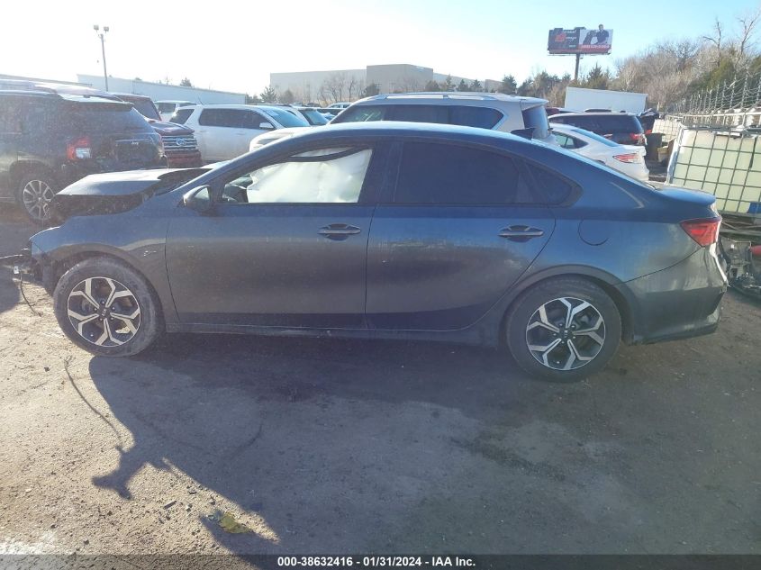 2021 Kia Forte Lxs VIN: 3KPF24AD7ME361669 Lot: 38632416