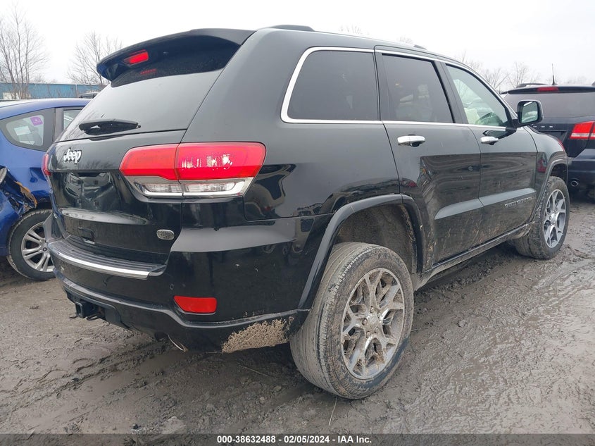 VIN 1C4RJFCG9KC569799 2019 JEEP GRAND CHEROKEE OVERLAND 4X4