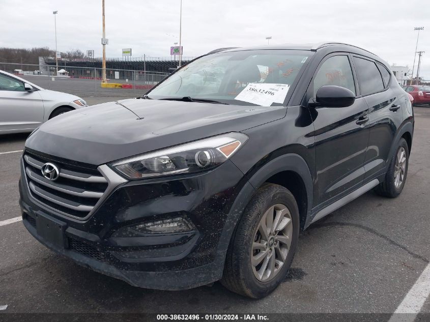 2018 Hyundai Tucson Sel VIN: KM8J3CA40JU696816 Lot: 38632496