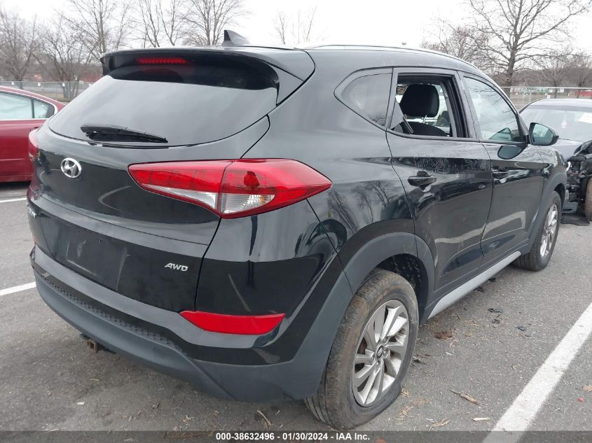 2018 Hyundai Tucson Sel VIN: KM8J3CA40JU696816 Lot: 38632496