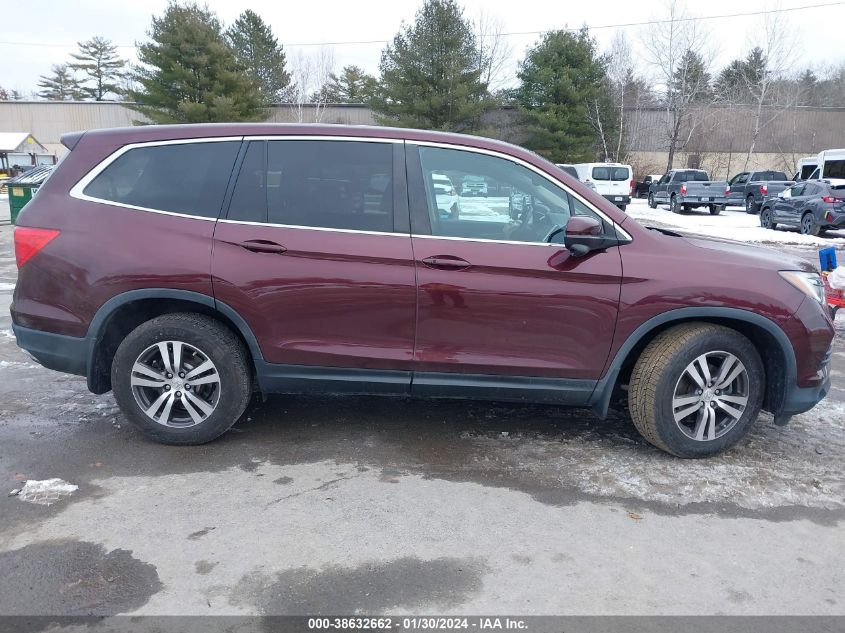 2016 Honda Pilot Exl VIN: 5FNYF6H52GB082653 Lot: 72253214