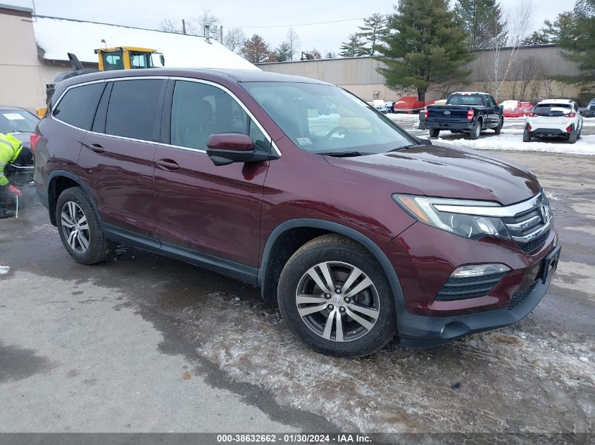 2016 Honda Pilot Exl VIN: 5FNYF6H52GB082653 Lot: 72253214