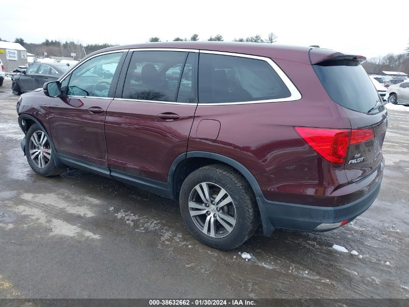 5FNYF6H52GB082653 2016 Honda Pilot Exl