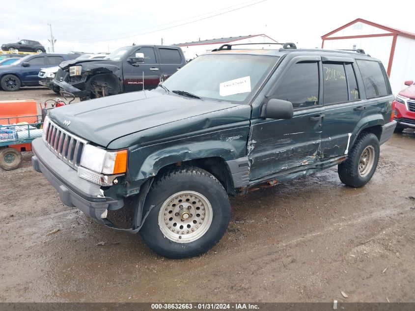 1995 Jeep Grand Cherokee Laredo VIN: 1J4GZ58S4SC695876 Lot: 38632663