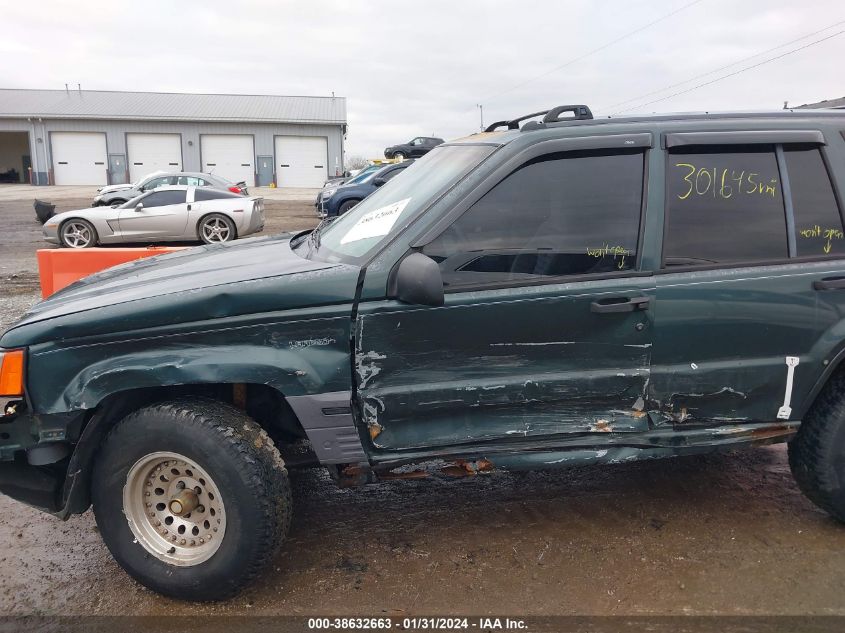 1995 Jeep Grand Cherokee Laredo VIN: 1J4GZ58S4SC695876 Lot: 38632663