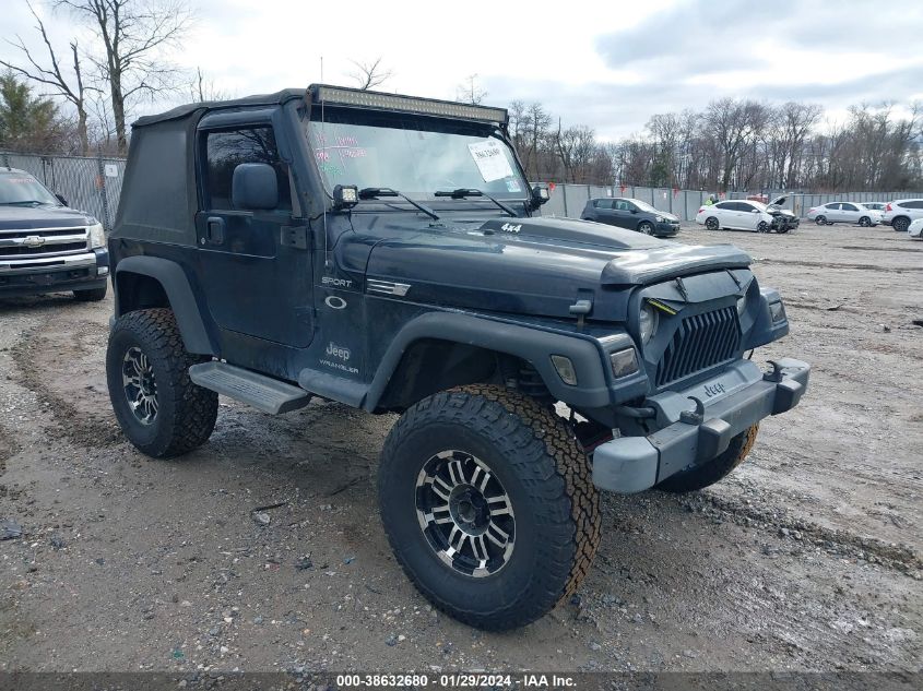 2005 Jeep Wrangler Sport VIN: 1J4FA49S95P354661 Lot: 38632680