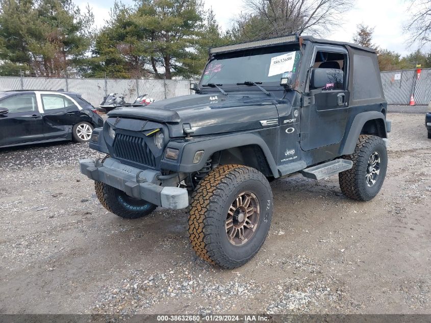 2005 Jeep Wrangler Sport VIN: 1J4FA49S95P354661 Lot: 38632680